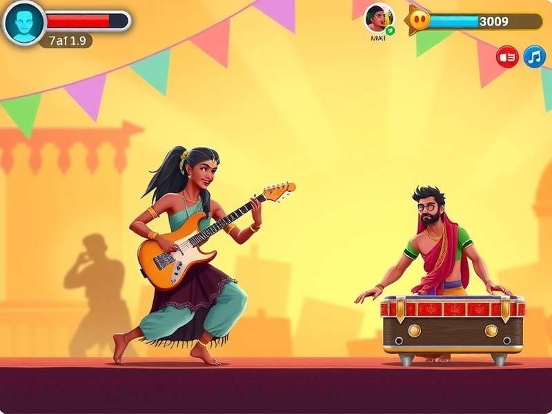 Haryanvi Harmony Hop Gameplay Screenshot